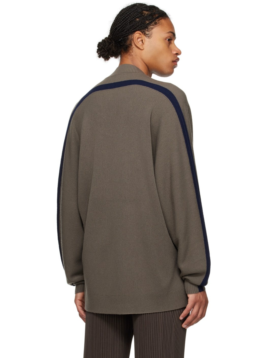 Khaki Framework Sweater - 3