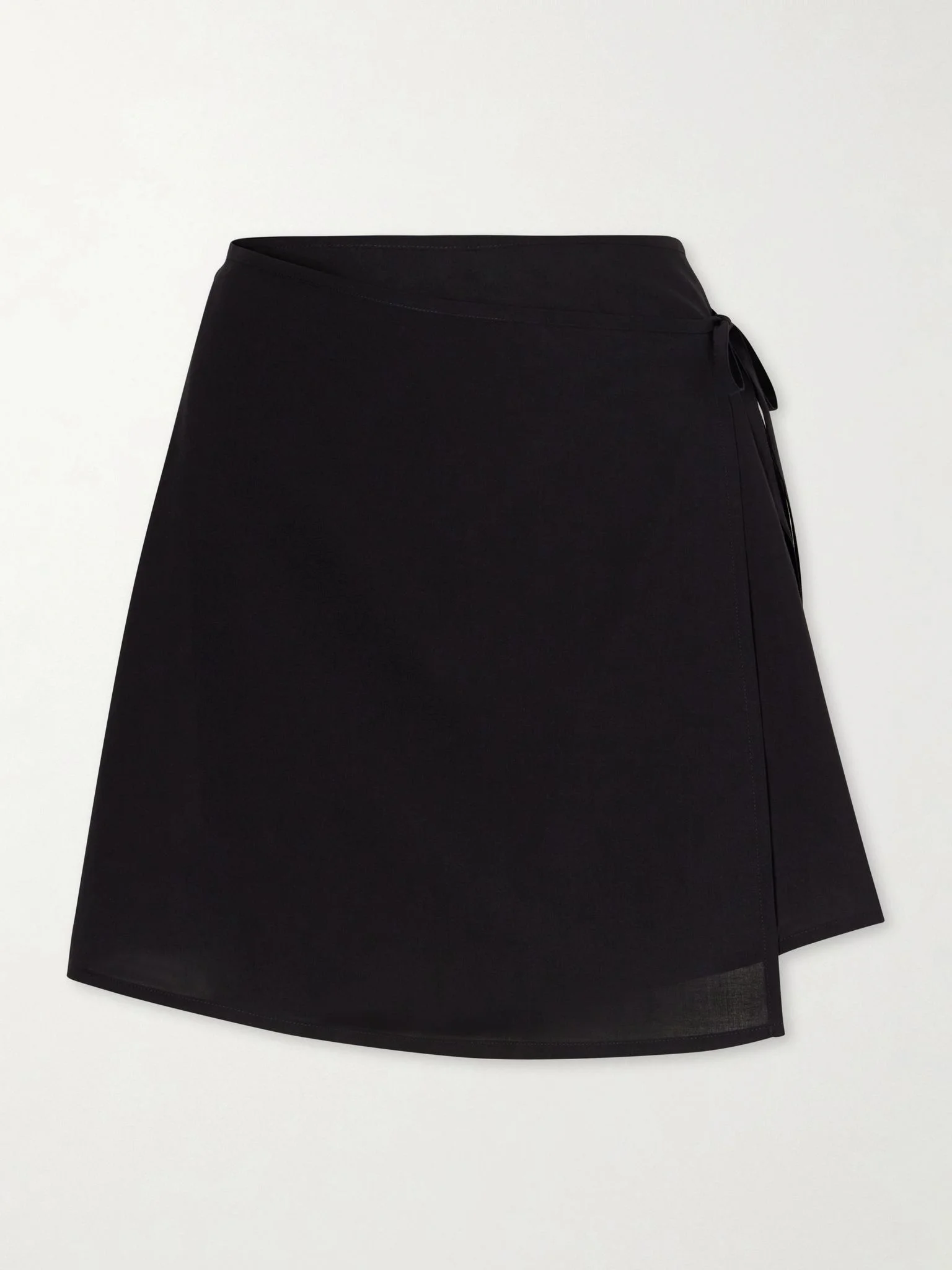 Cotton mini skirt Black - 1