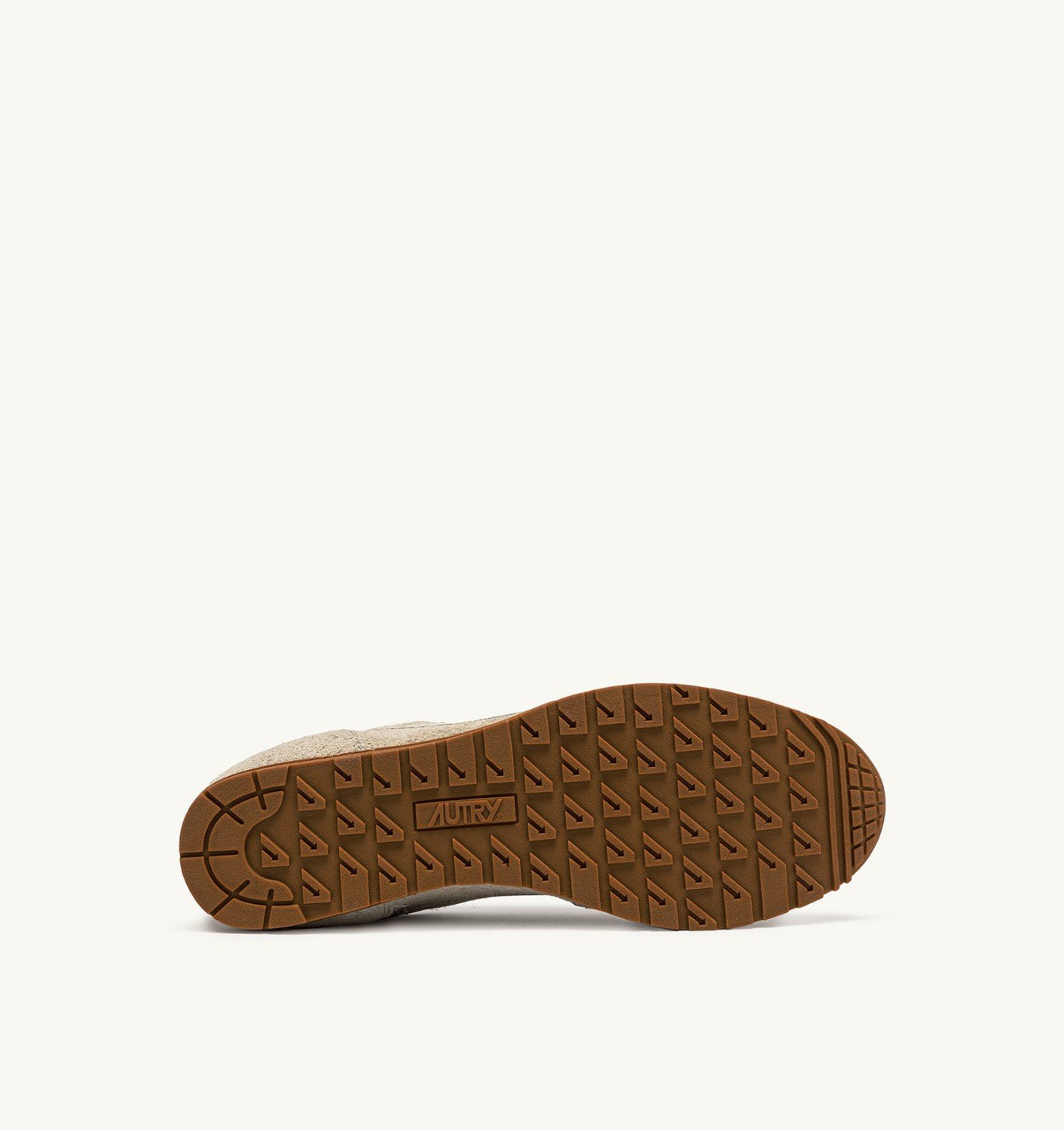 WINDSPIN SNEAKERS IN BISCUIT SUEDE AND LEATHER - 4