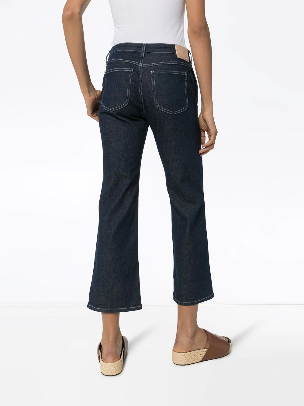 cropped flare jeans - 4