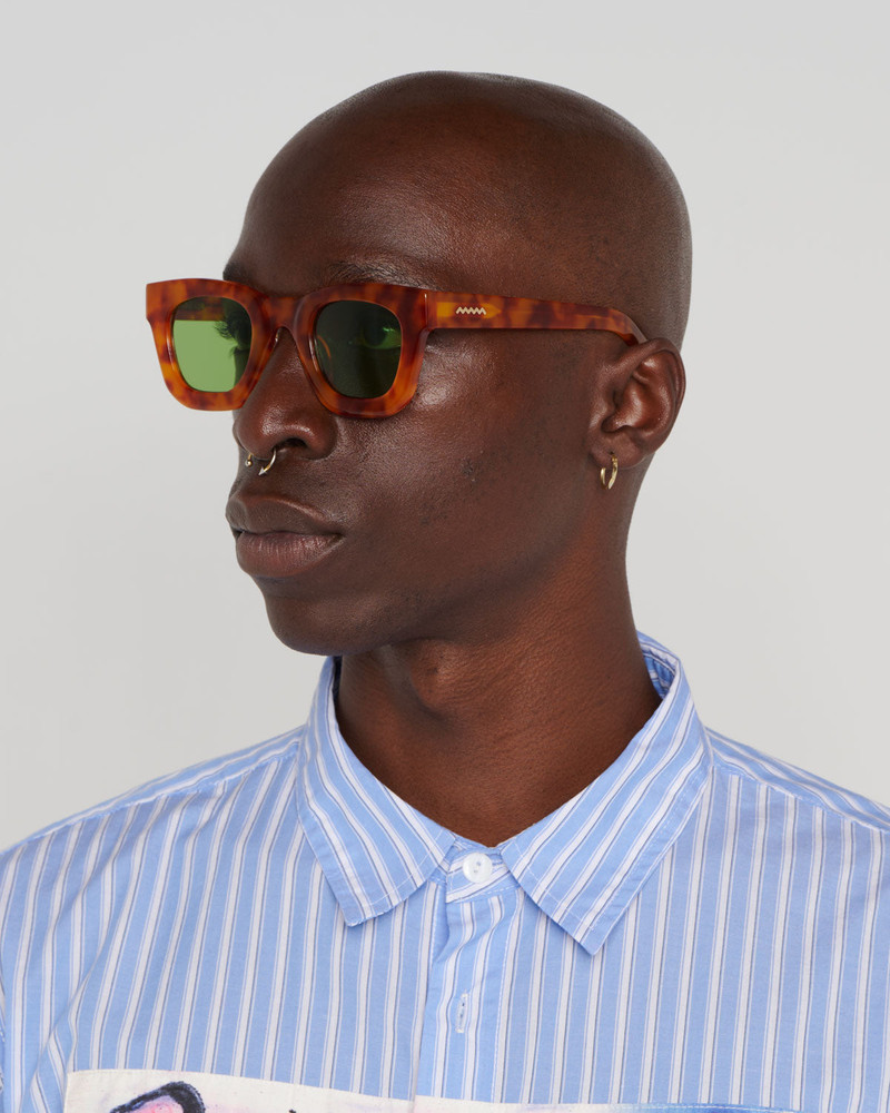 Elia Post Modern Primitive Eye Protection - Honey Tortoise 4