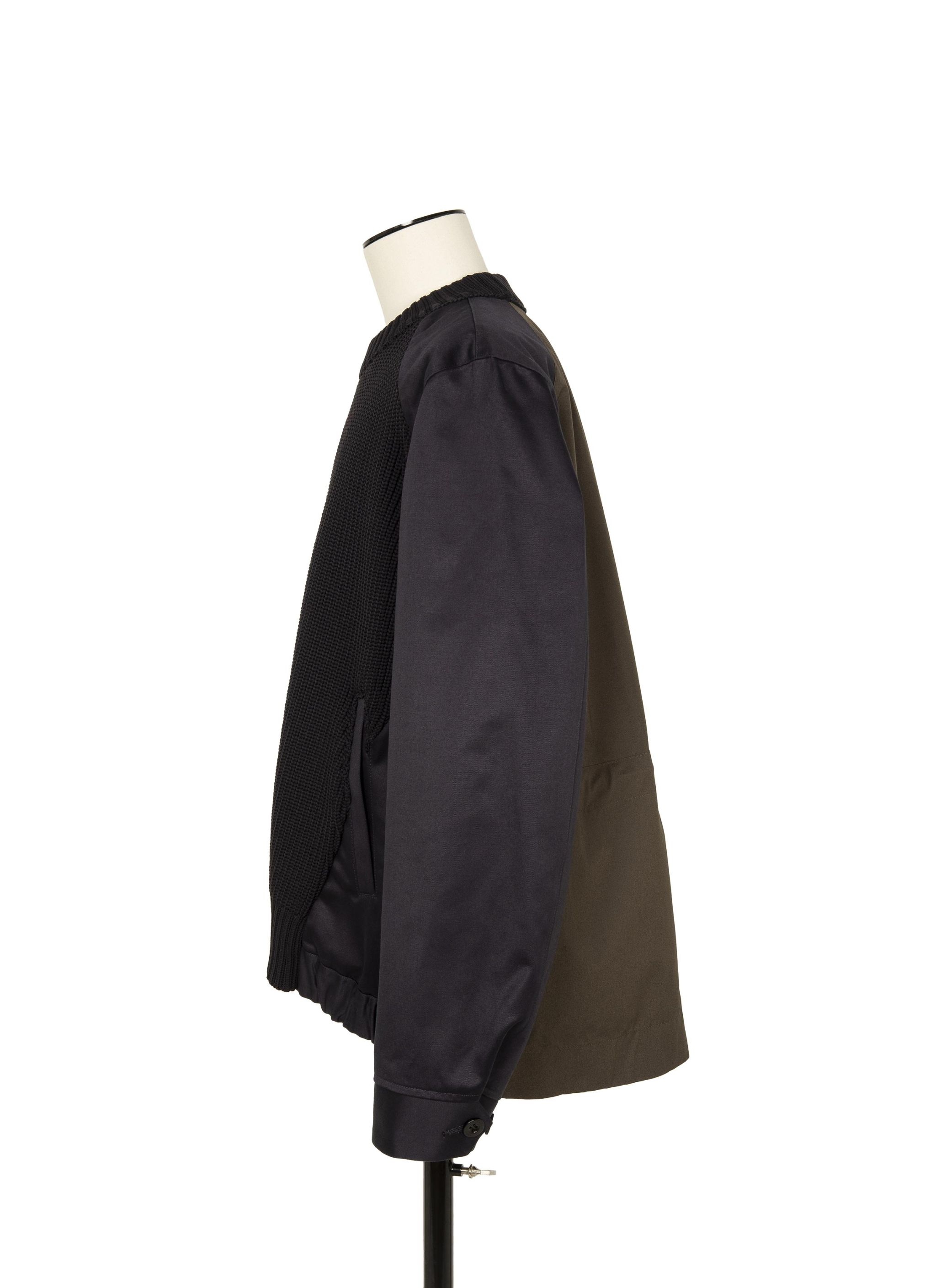 Cotton Chino Mix Pullover | sacai Official Store サカイ