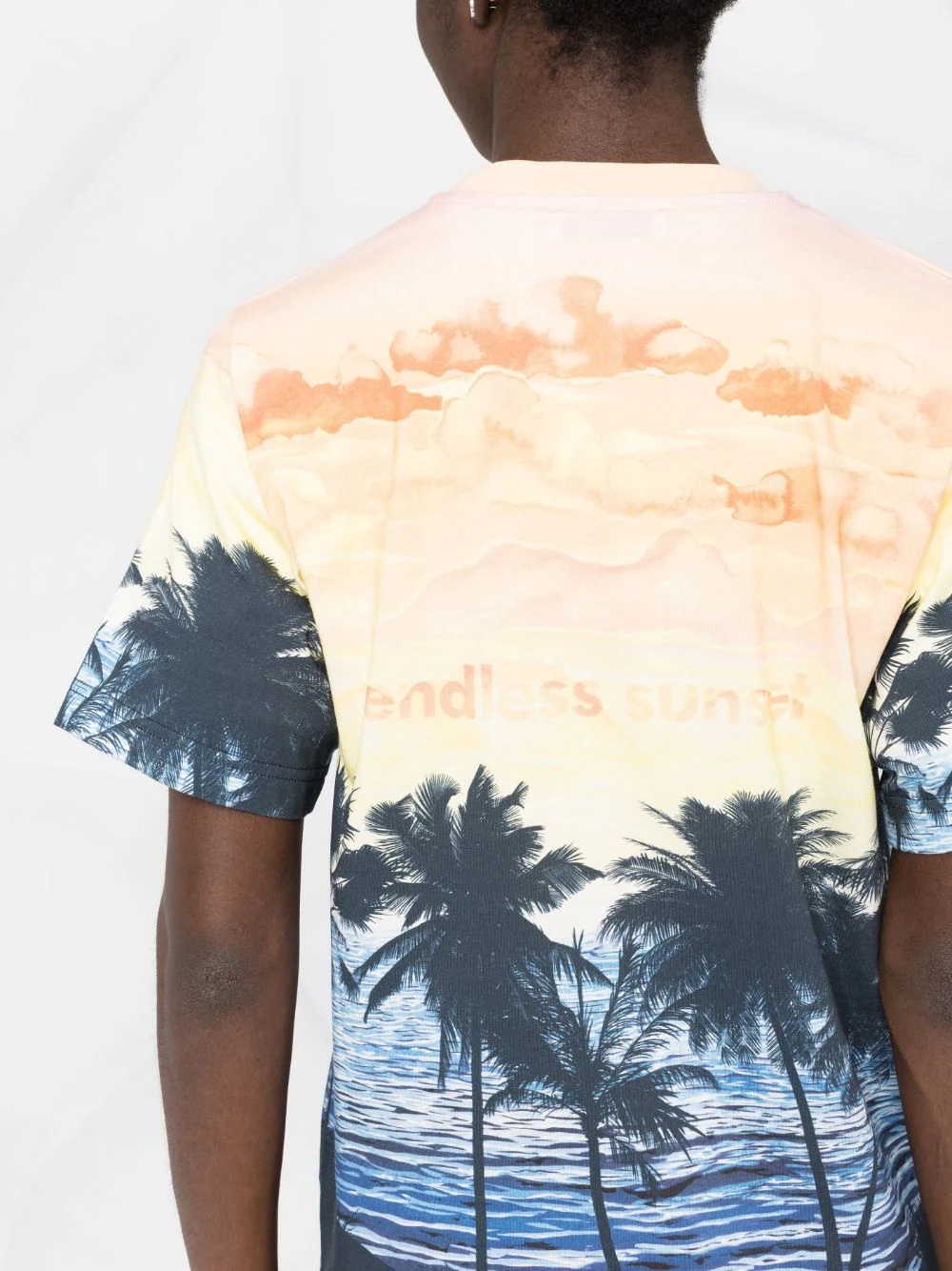 graphic-print organic cotton T-shirt - 5