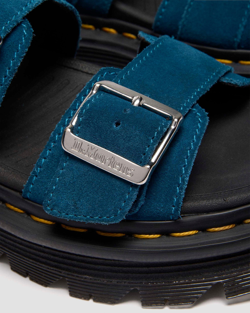 Zebzag Suede Sandals 4