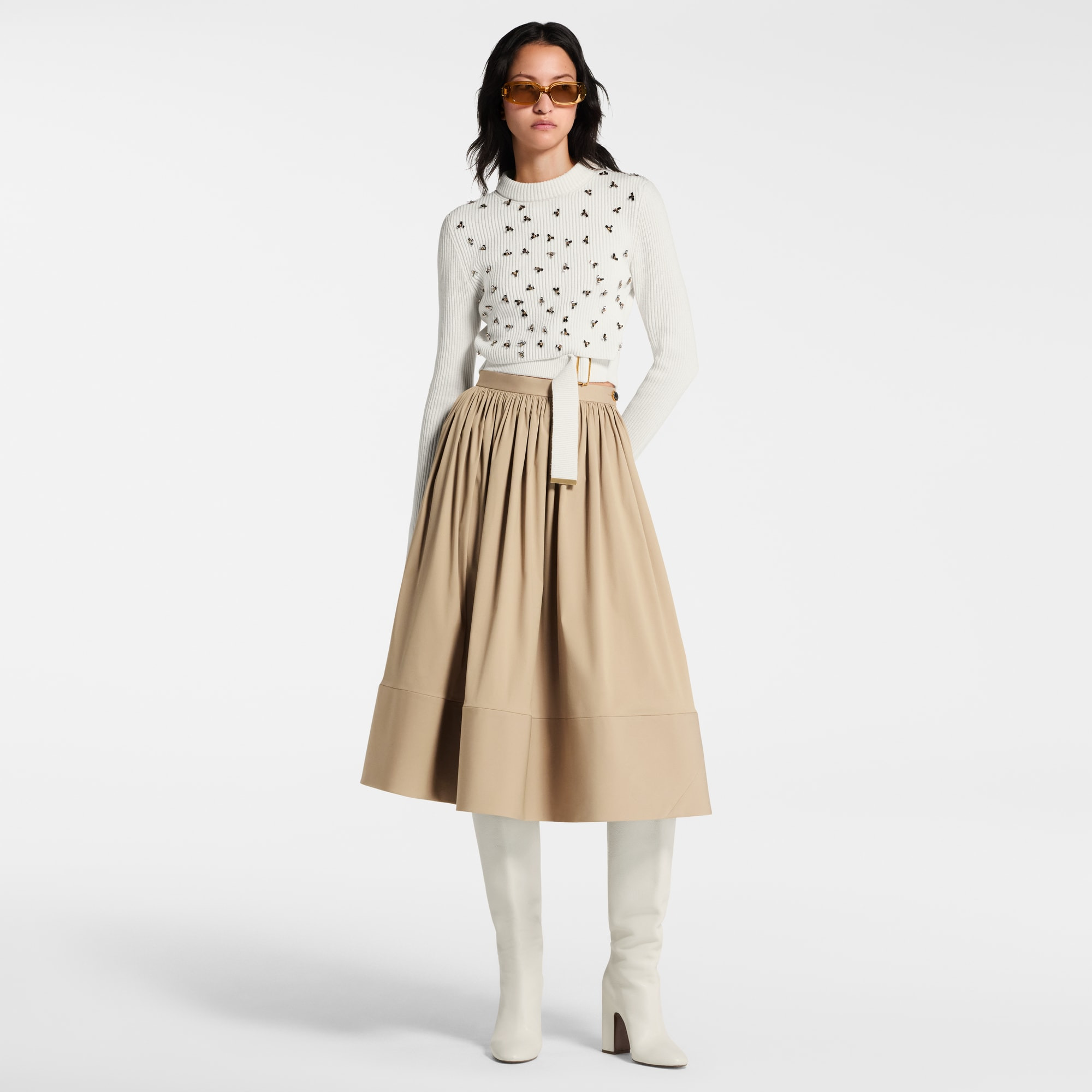 XL Hem Midi Skirt - 6