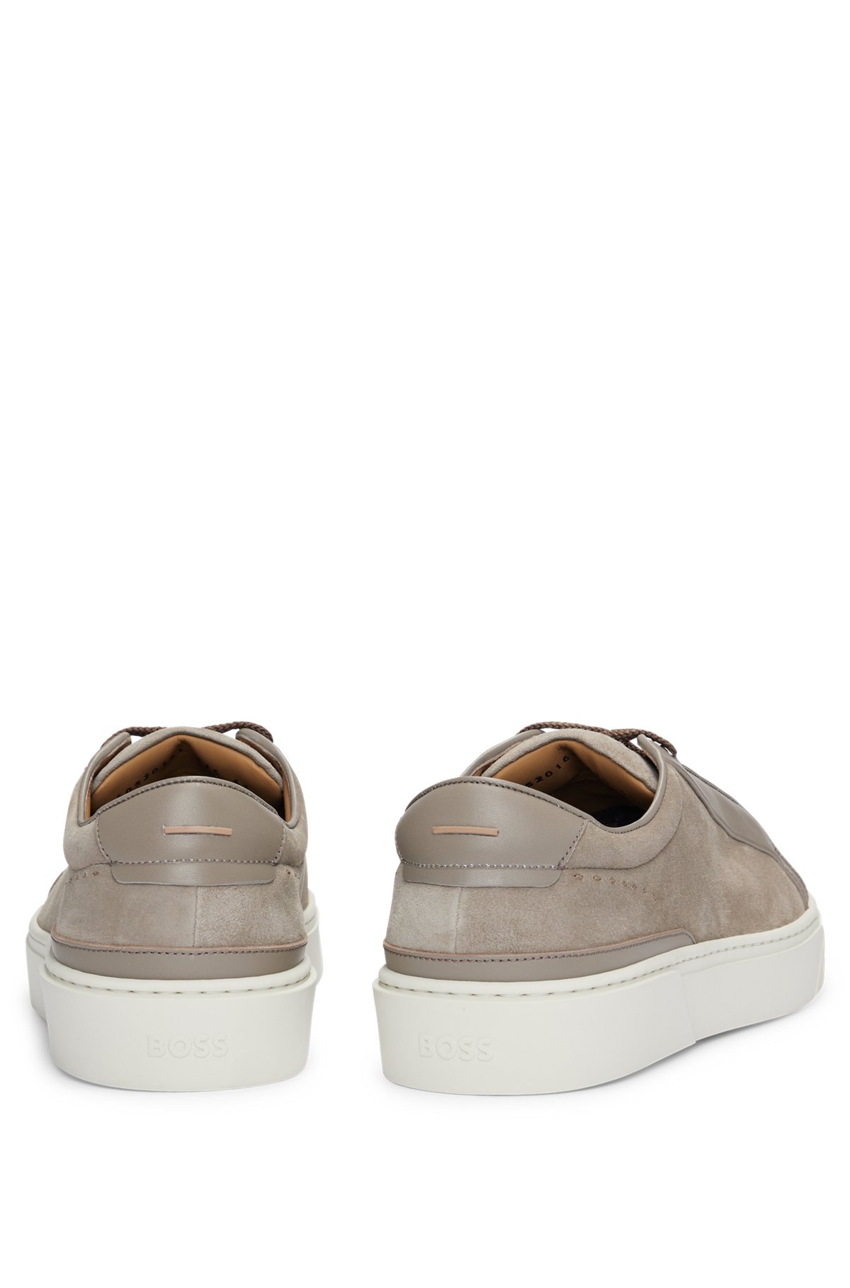GARY ITALIAN-MADE TRAINERS IN LEATHER AND SUEDE - 5