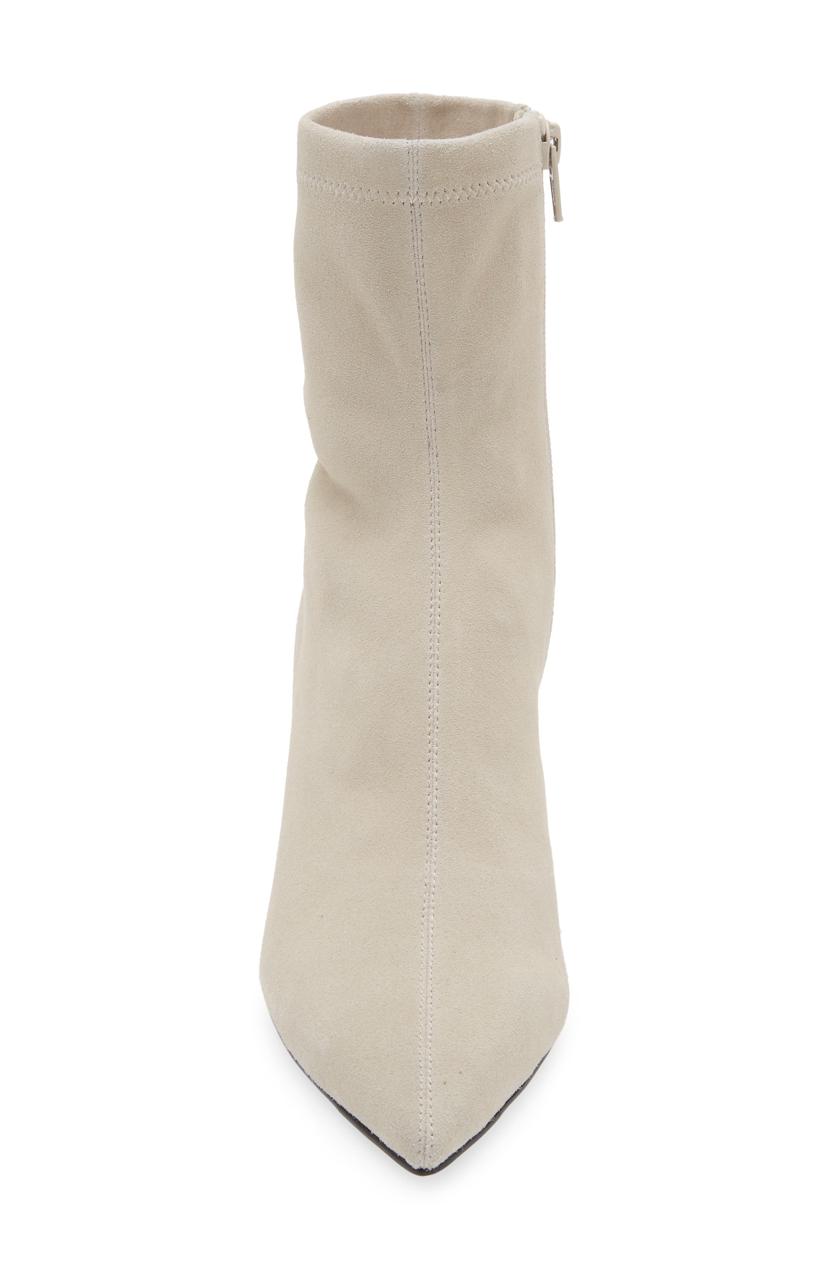 rag & bone Britt Pointed Toe Sock Bootie in Lightsands Suede at Nordstrom - 4