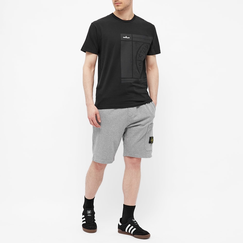 Stone Island Large Side Logo Tee - 6