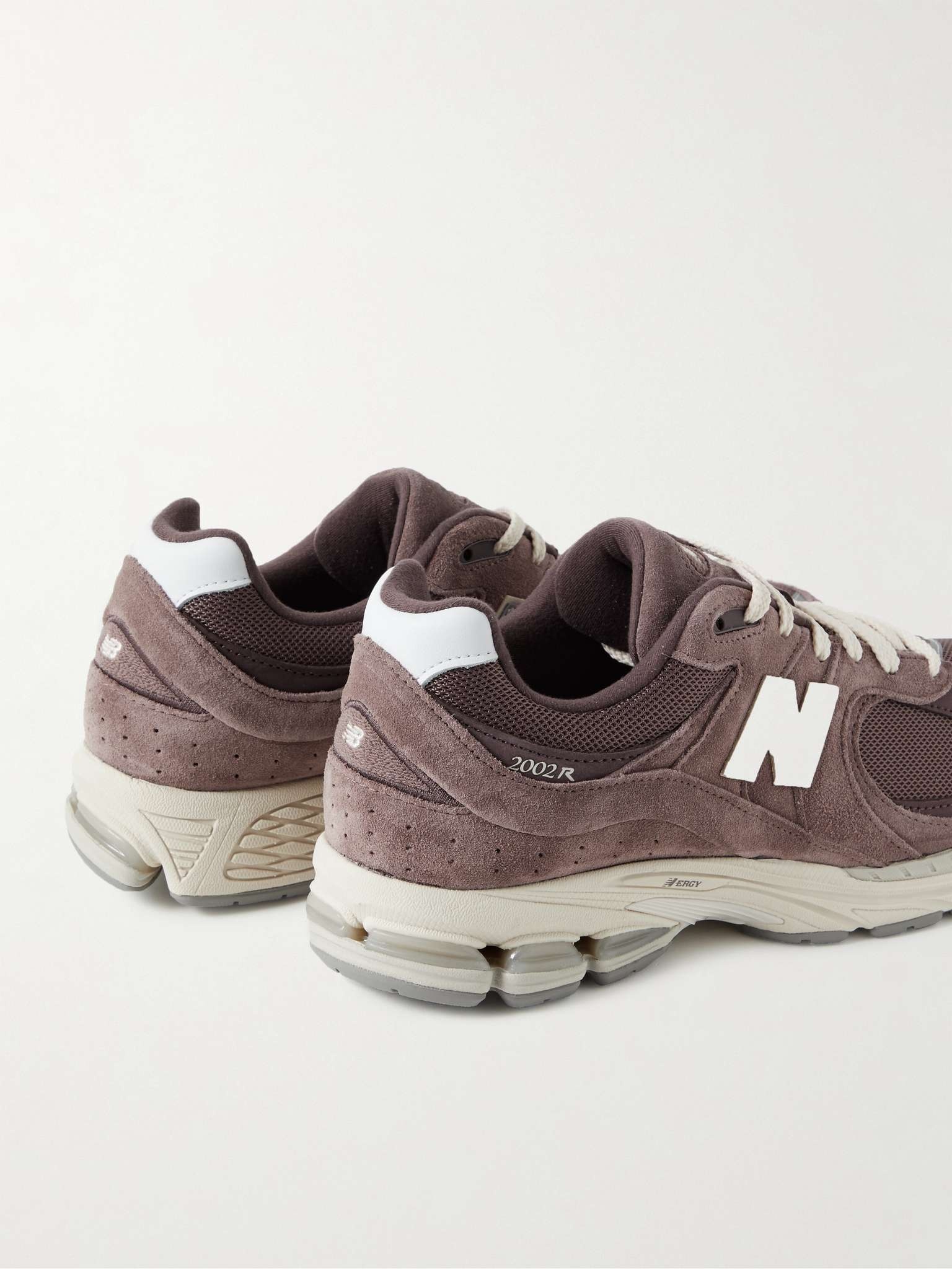 2002R Leather-Trimmed Suede and Mesh Sneakers - 5