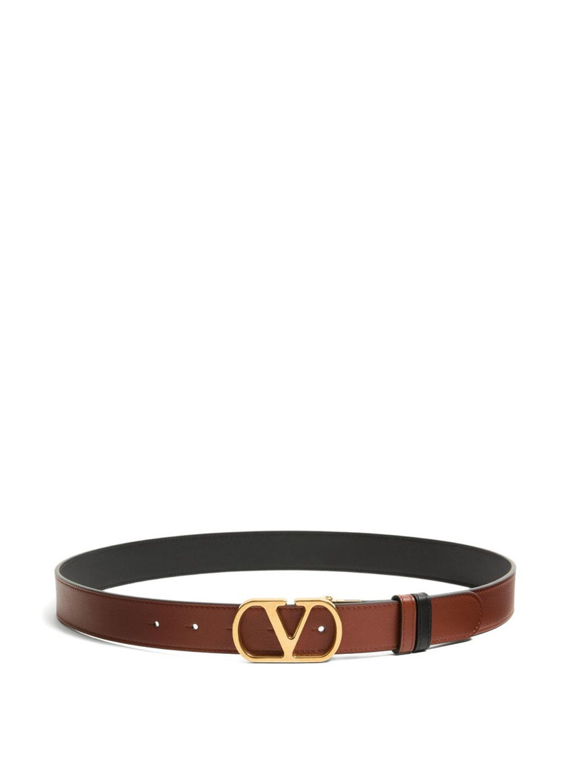 Valentino VLogo leather belt outlook