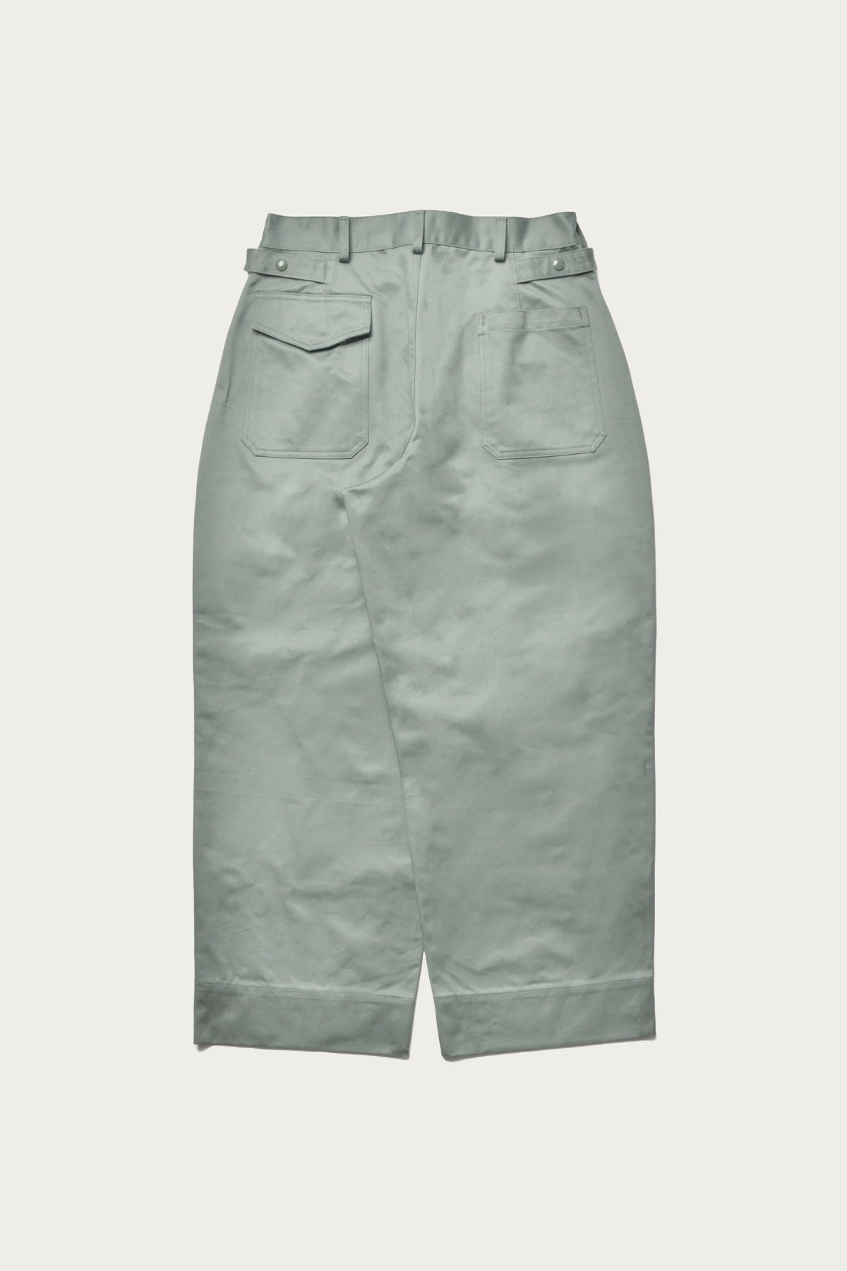 Cotton Utility Trousers - USAF Sage Green - 2