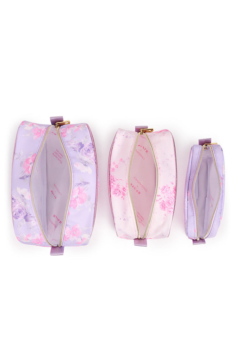 STATE x LoveShackFancy Travel Pouch Set 5