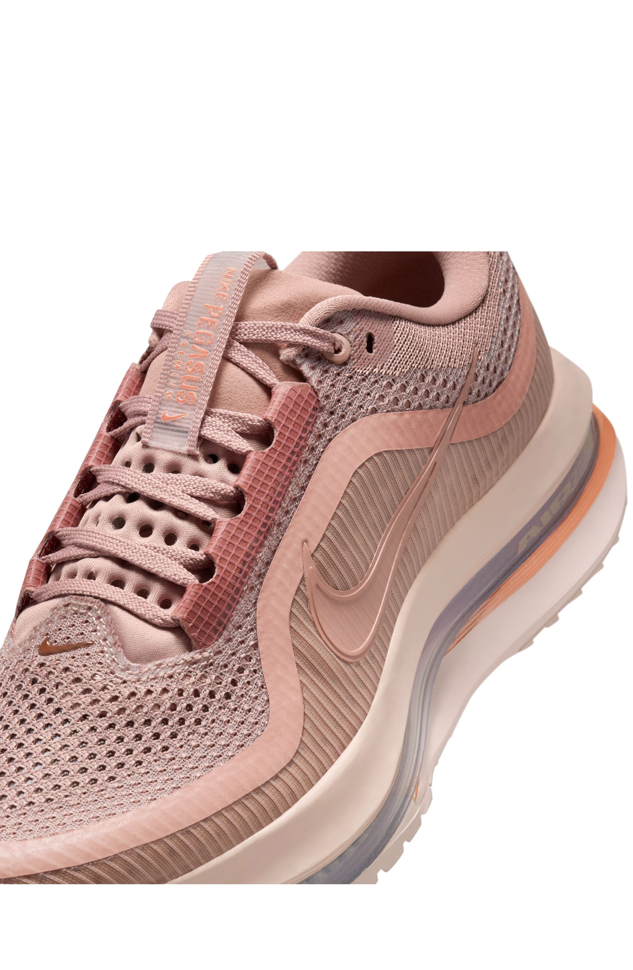 Nike Pegasus Premium Running Shoe in Pink/Rose Gold/Red at Nordstrom - 9