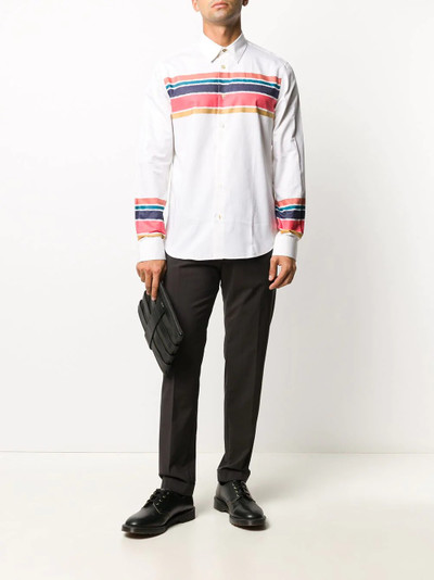 Paul Smith painted stripe shirt outlook