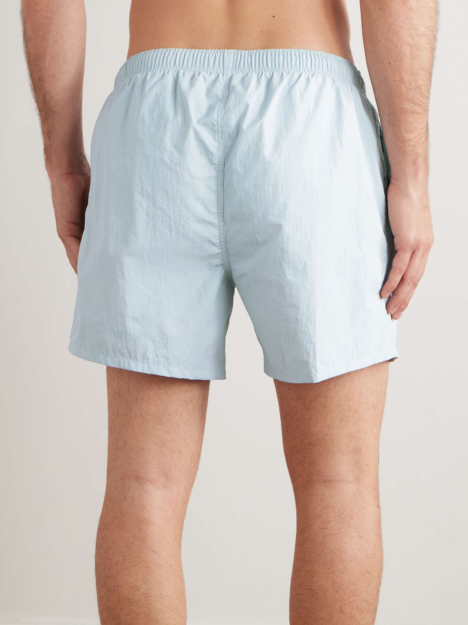 Mid-Length Straight-Leg Swim Shorts - 3
