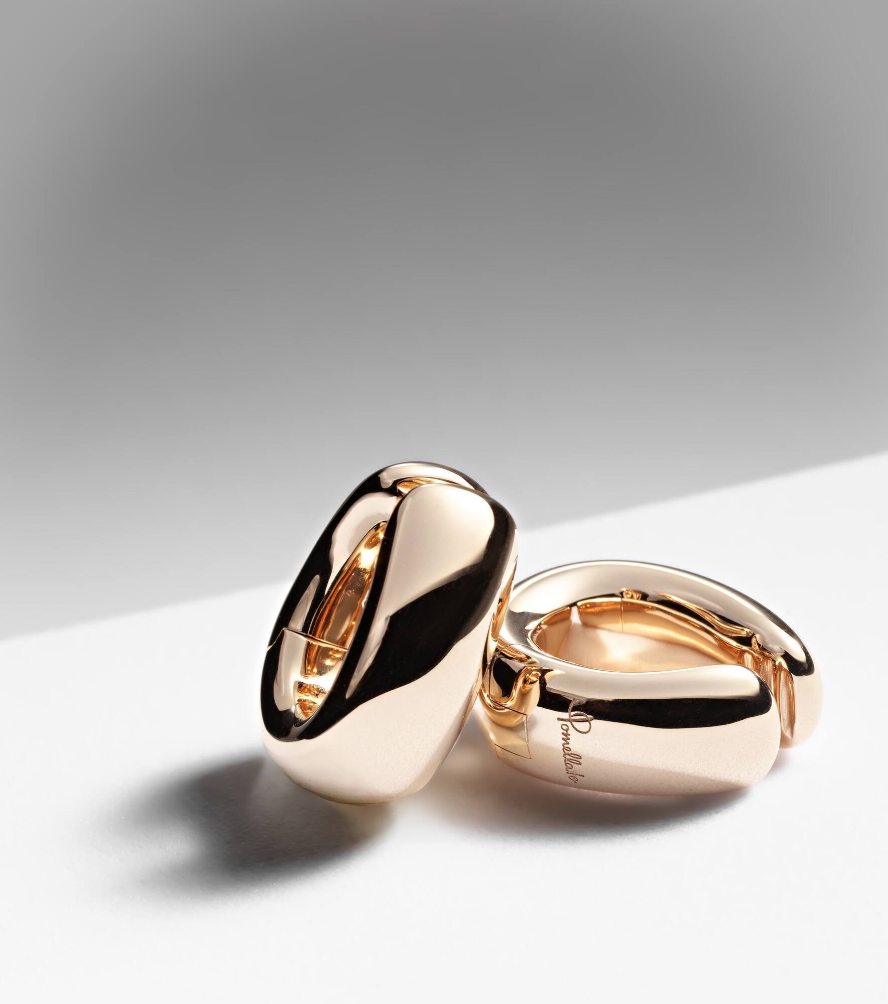 Iconica 18kt rose gold earrings - 5