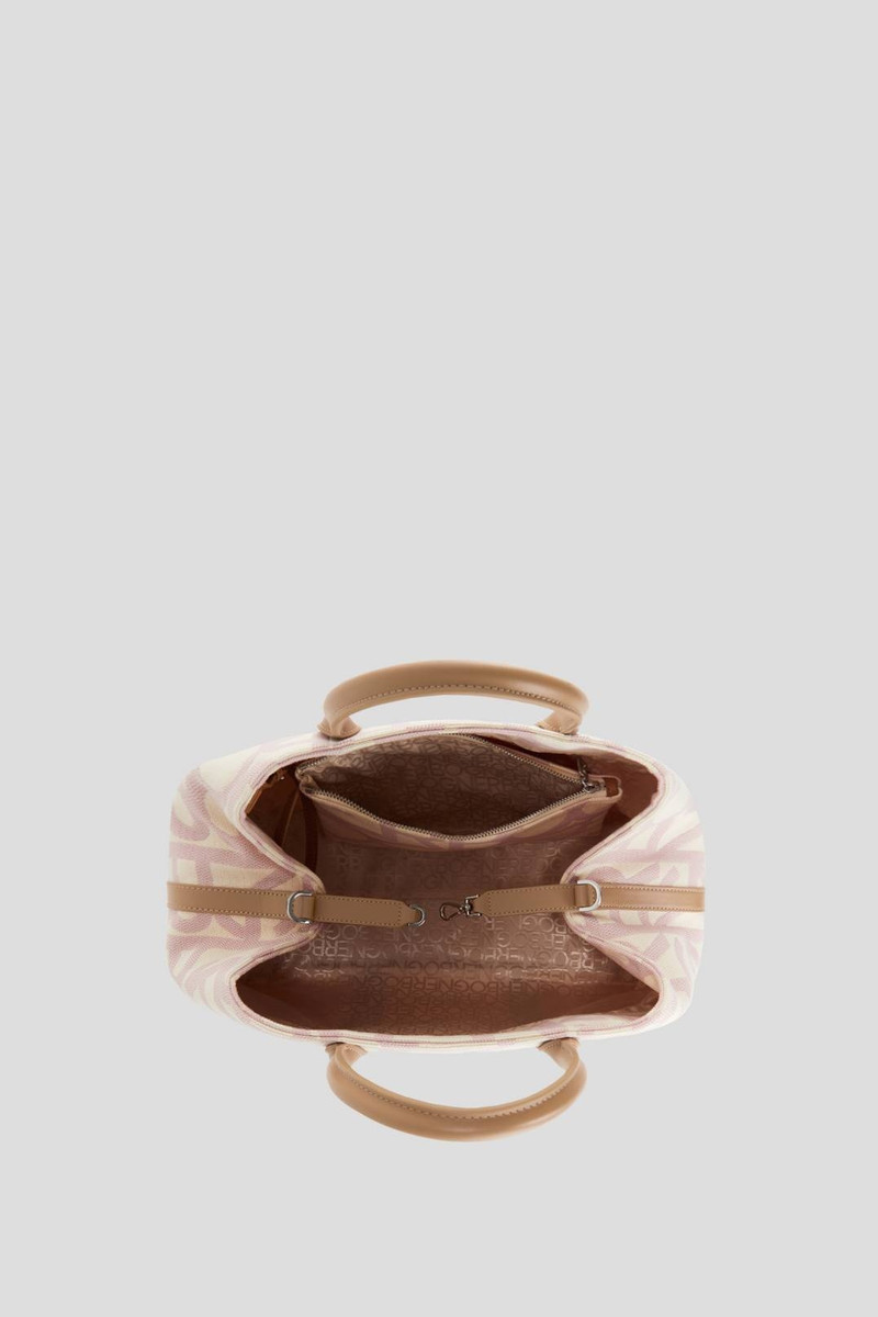 PANY THERESA TOTE BAG IN SAND/ROSE 4