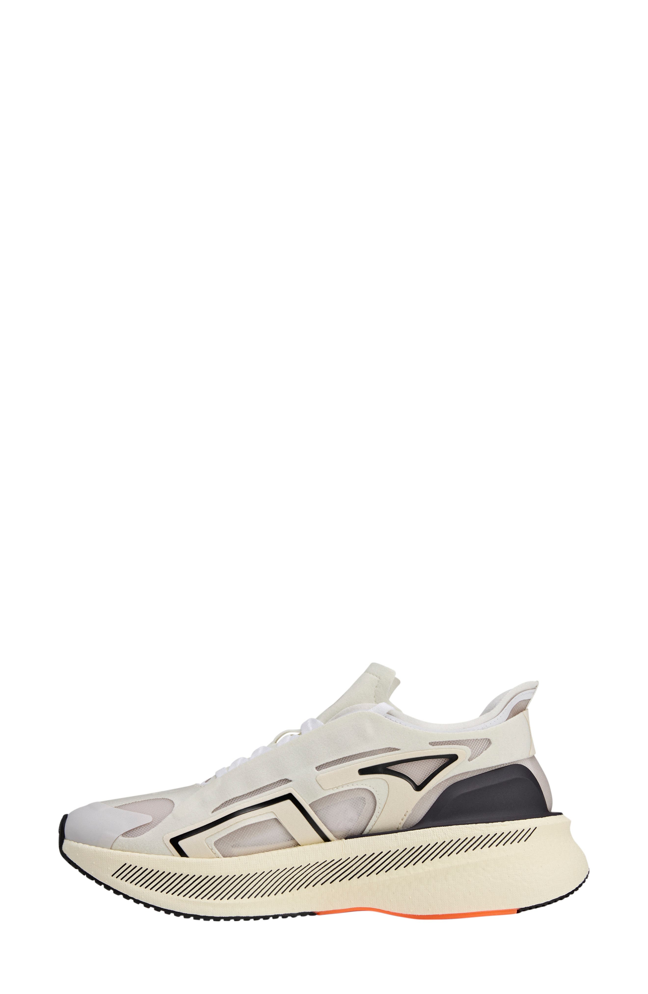 adidas by Stella McCartney Ultraboost 5 Running Sneaker in Ivory/Grey/Black at Nordstrom - 6