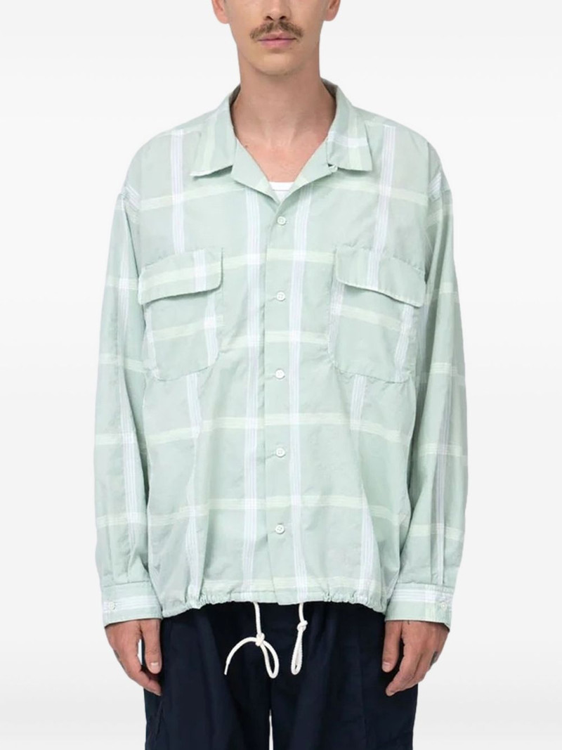 Nanamica Palaka check shirt outlook