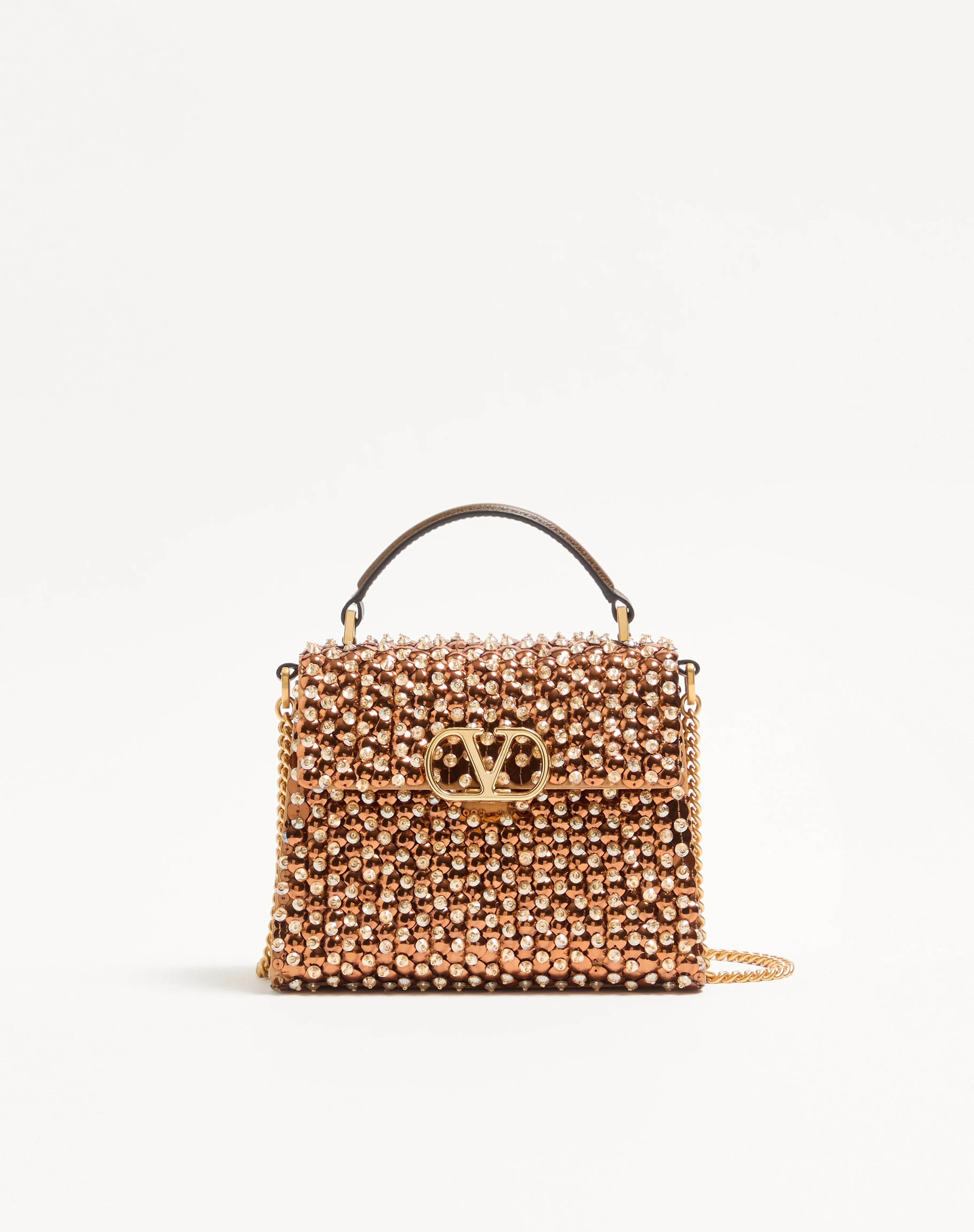 VALENTINO GARAVANI VSLING EMBROIDERED MINI HANDBAG - 1