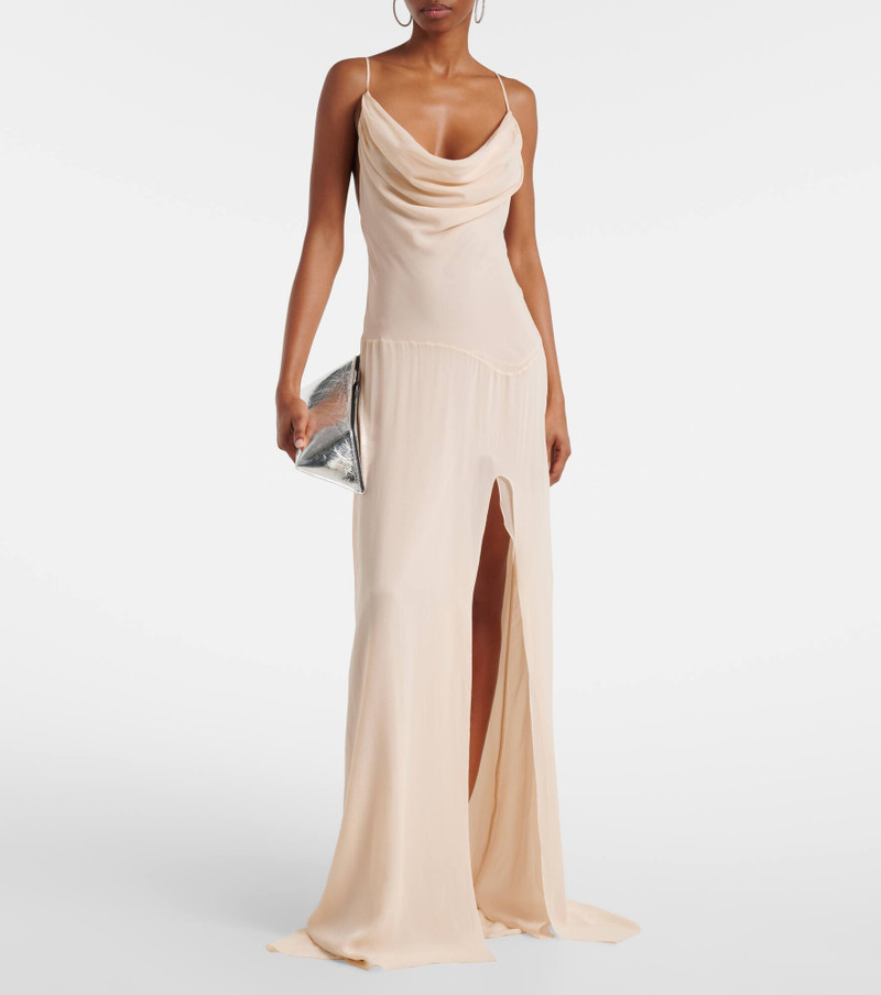 Blumarine Georgette maxi dress outlook