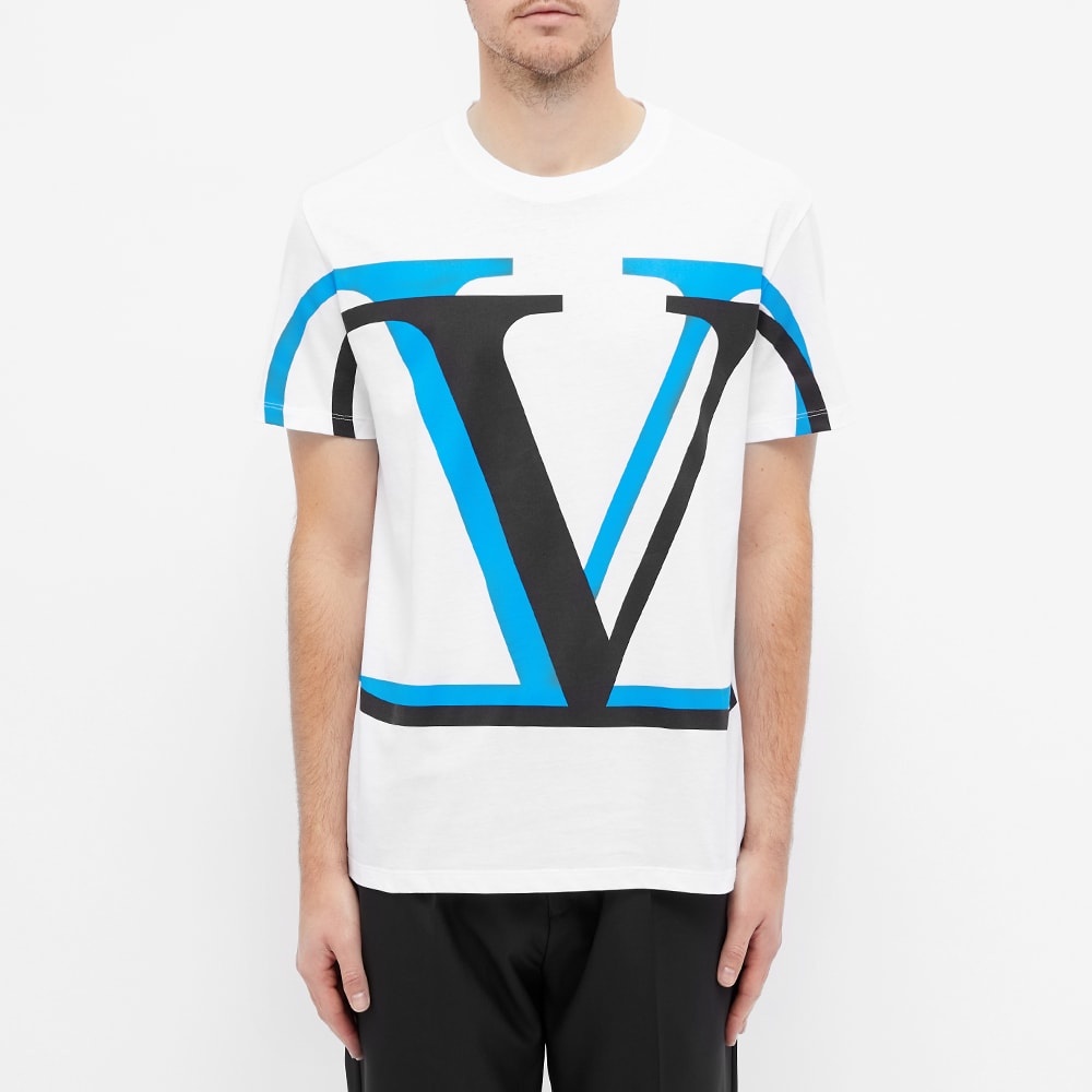 Valentino Go Logo Fluo 3D Tee - 3