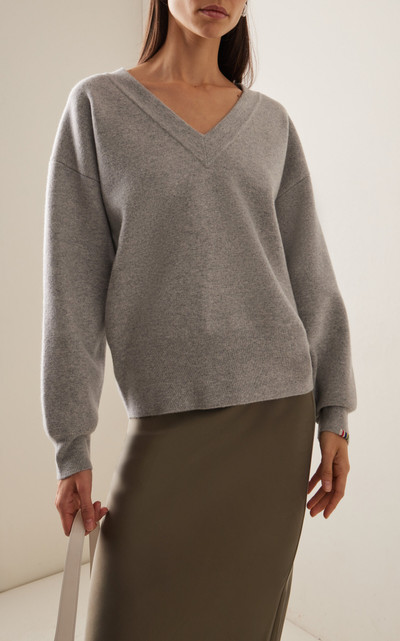 extreme cashmere Lana Cashmere Sweater grey outlook