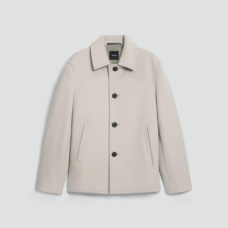 Peacoat in Plush Melton 1