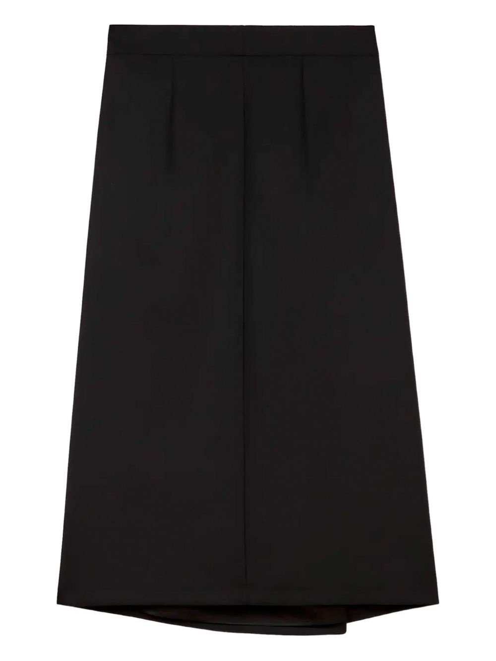 asymmetric midi skirt - 5