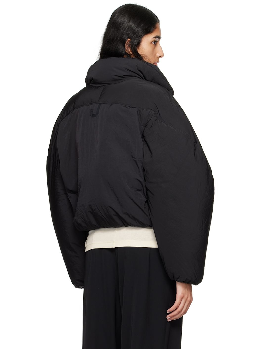 Black La Casa 'La doudoune courte Caraco' Jacket - 3