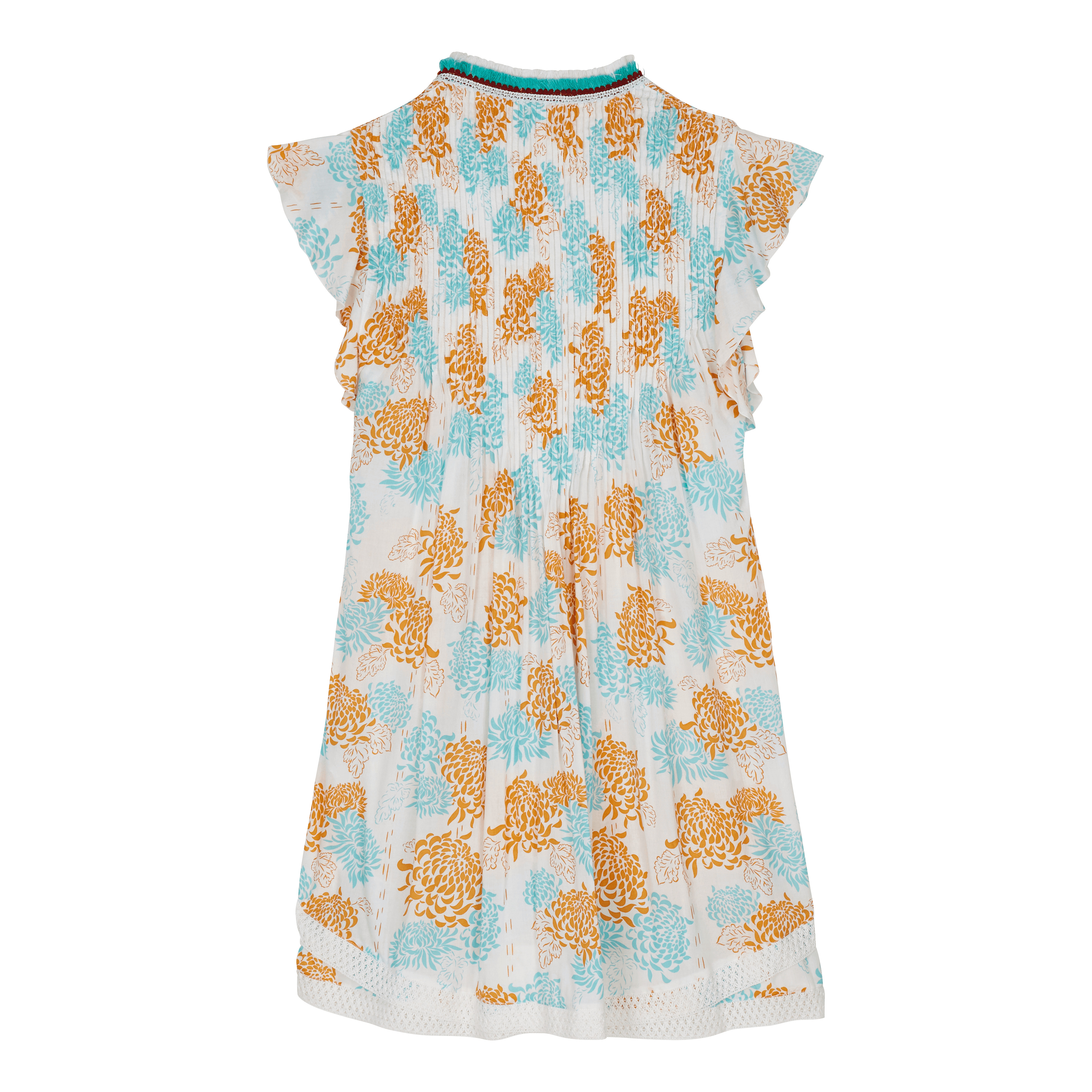 Women Mini Dress Iridescent Flowers of Joy- Vilebrequin x Poupette St Barth - 2