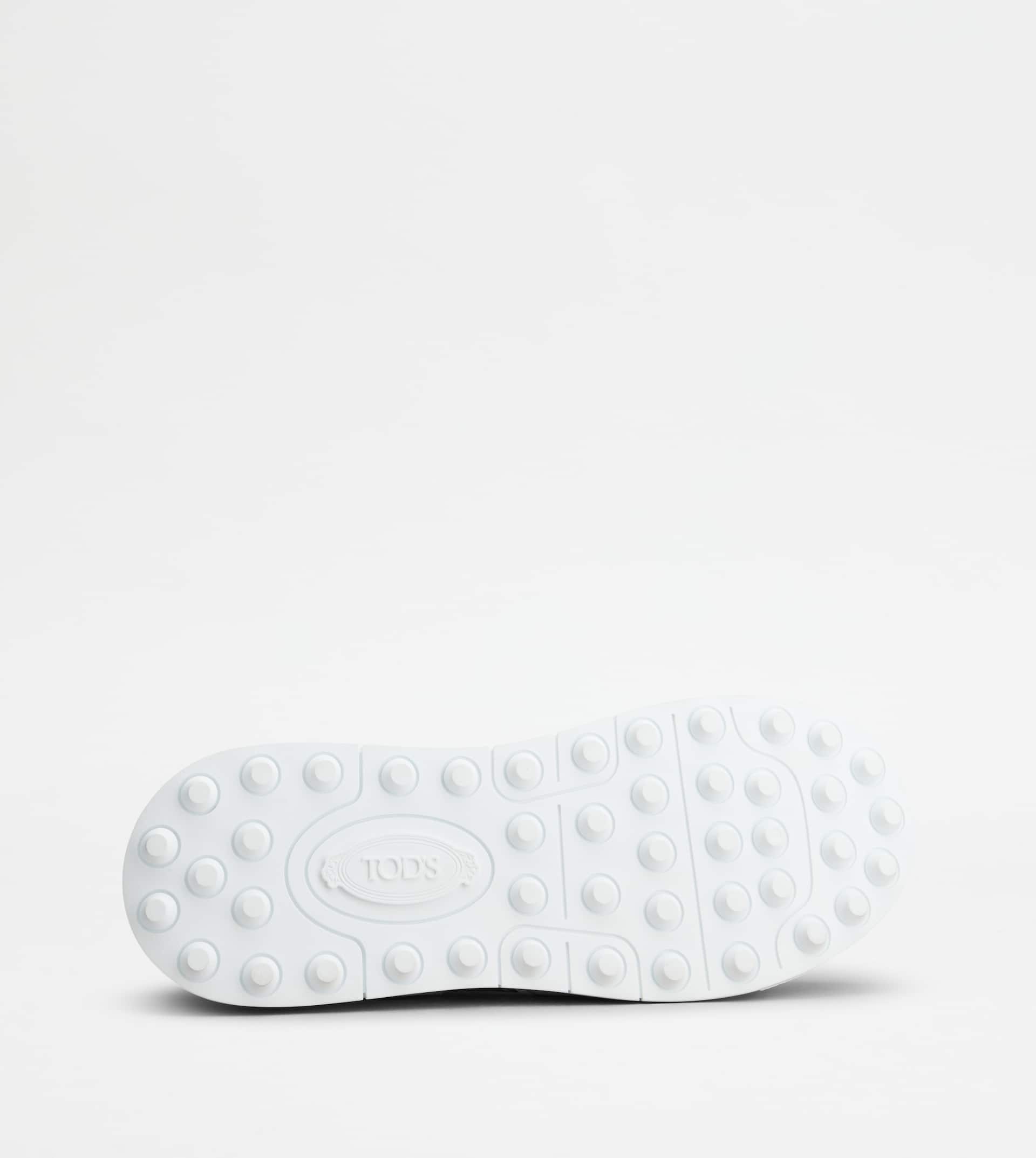 TOD'S SNEAKERS IN SUEDE AND SMOOTH LEATHER - WHITE, BLUE - 5