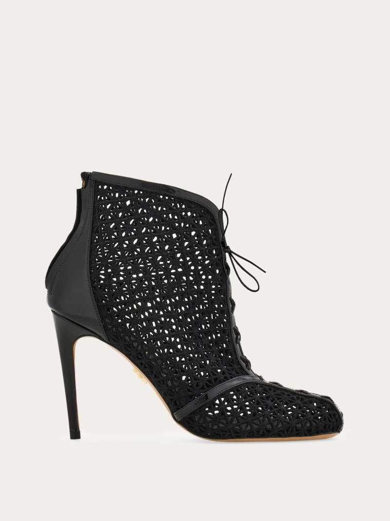 Macramé ankle boot 1