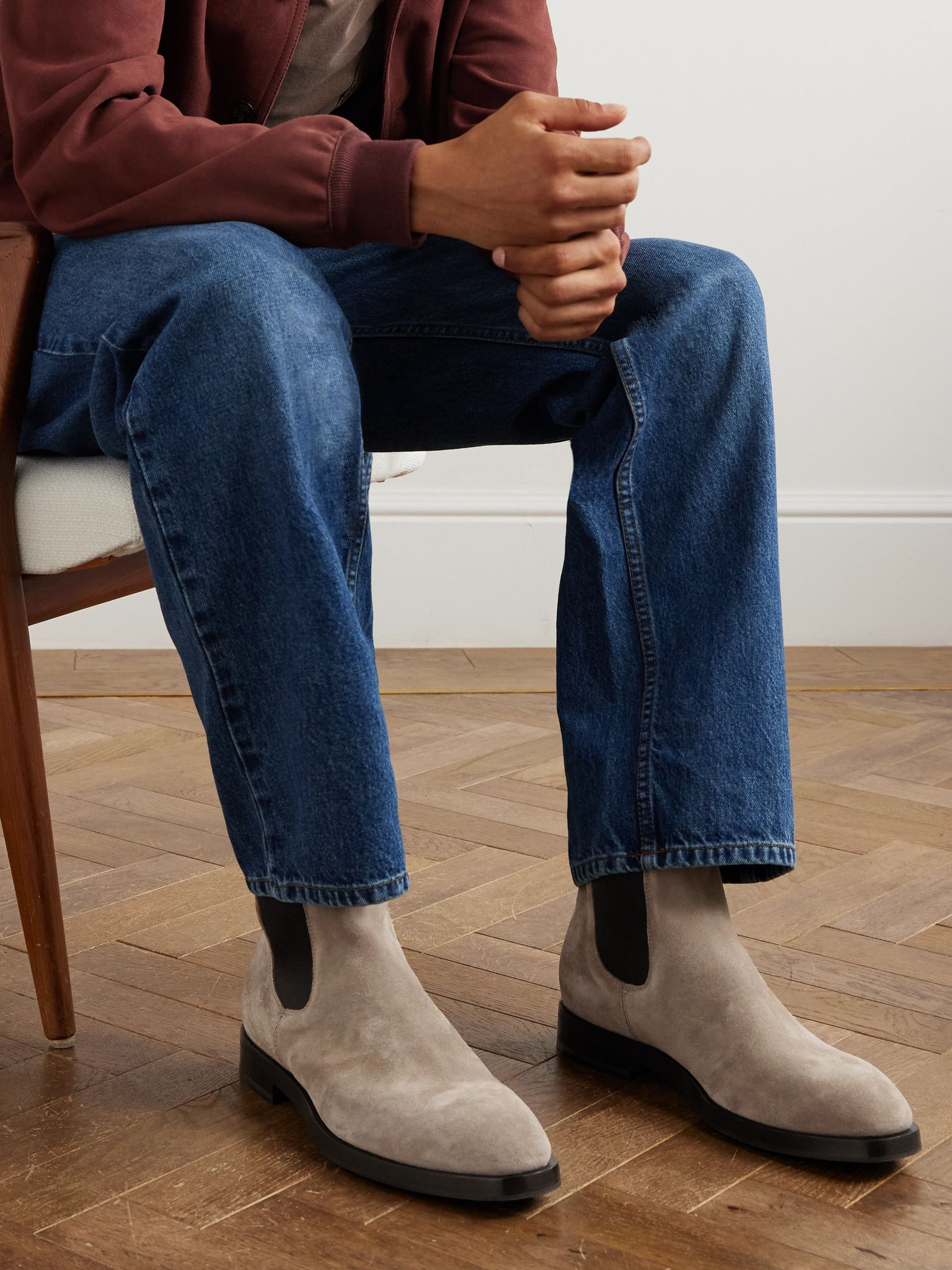 Ortega 003 Suede Chelsea Boots Light brown - 2