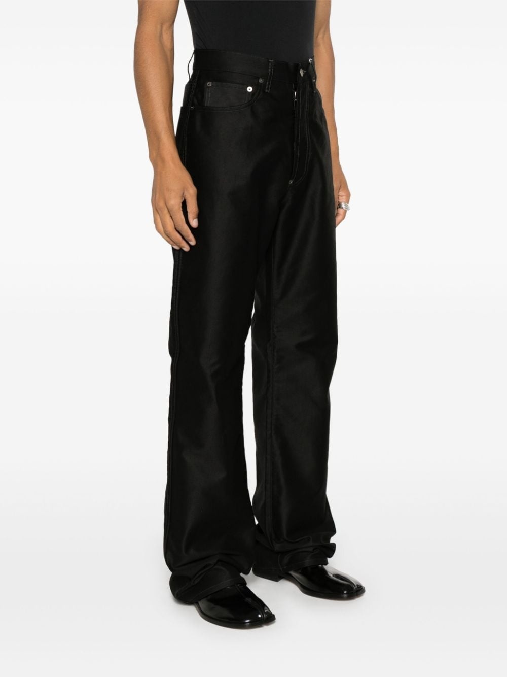 four stitch-logo trousers - 3
