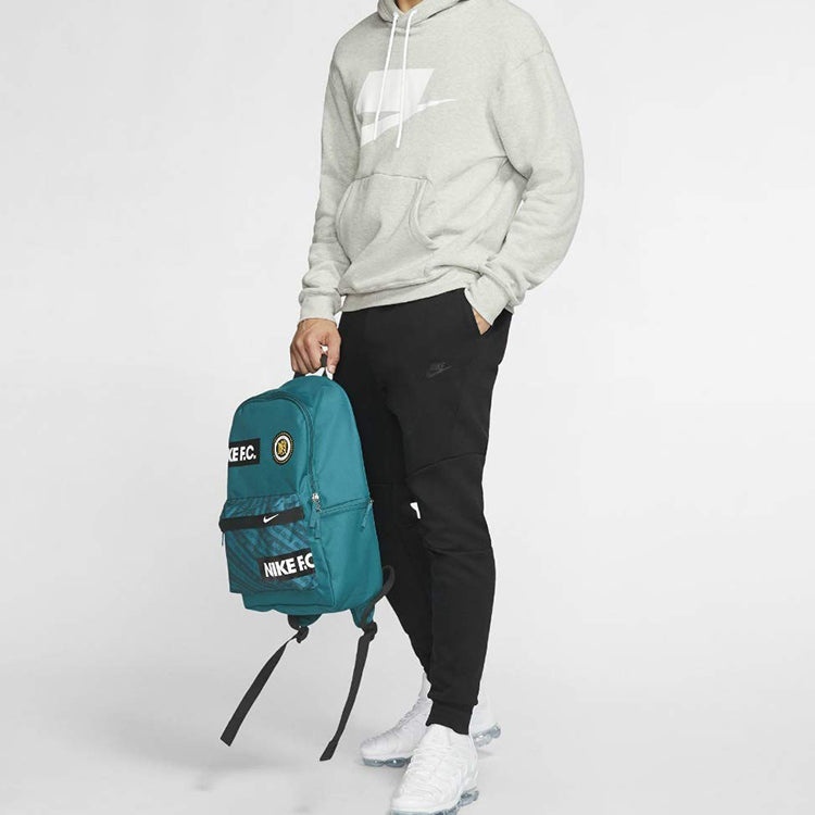 Nike FC Football Backpack 'Geode Teal Black White' BA6159-381 - 5