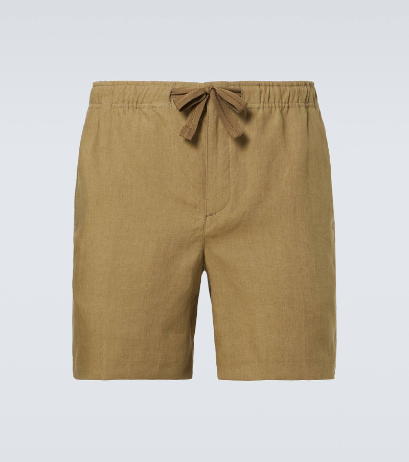 Alex linen Bermuda shorts - 1