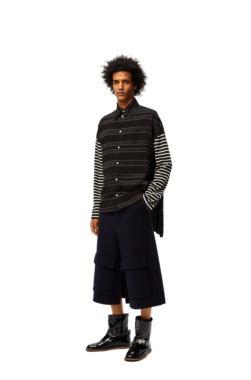 Loewe Long sleeve shirt in striped cotton outlook