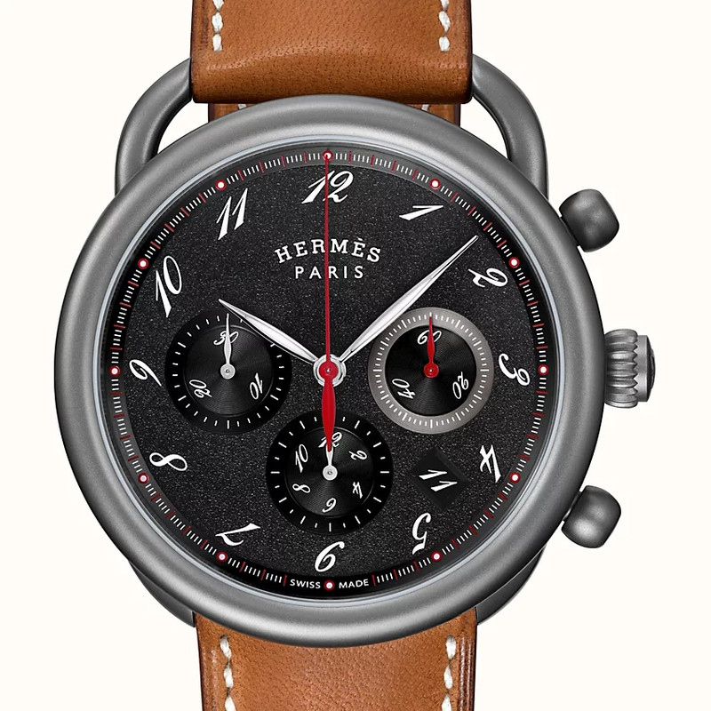 Arceau Chronographe watch, 41 mm 3