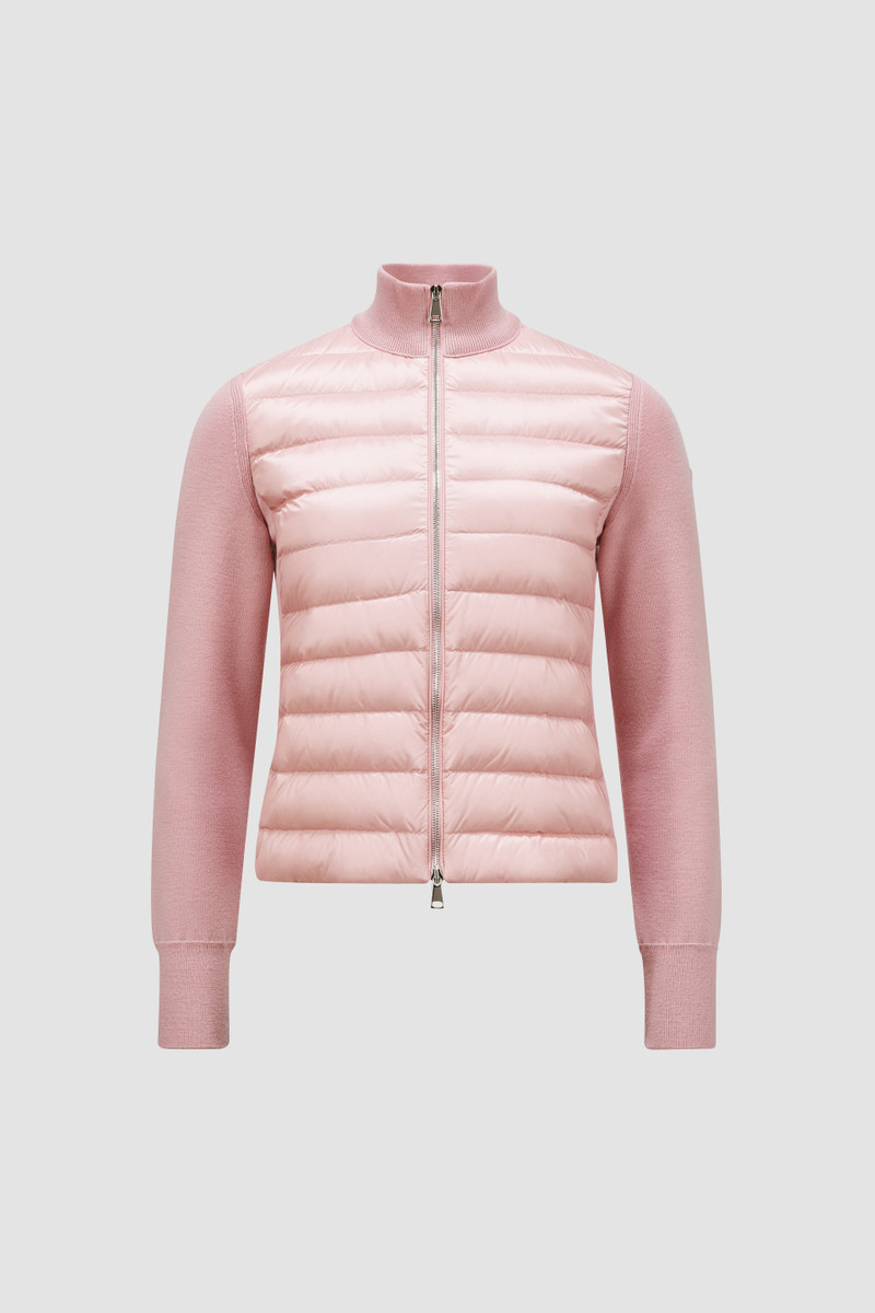 Padded Wool Cardigan - 1