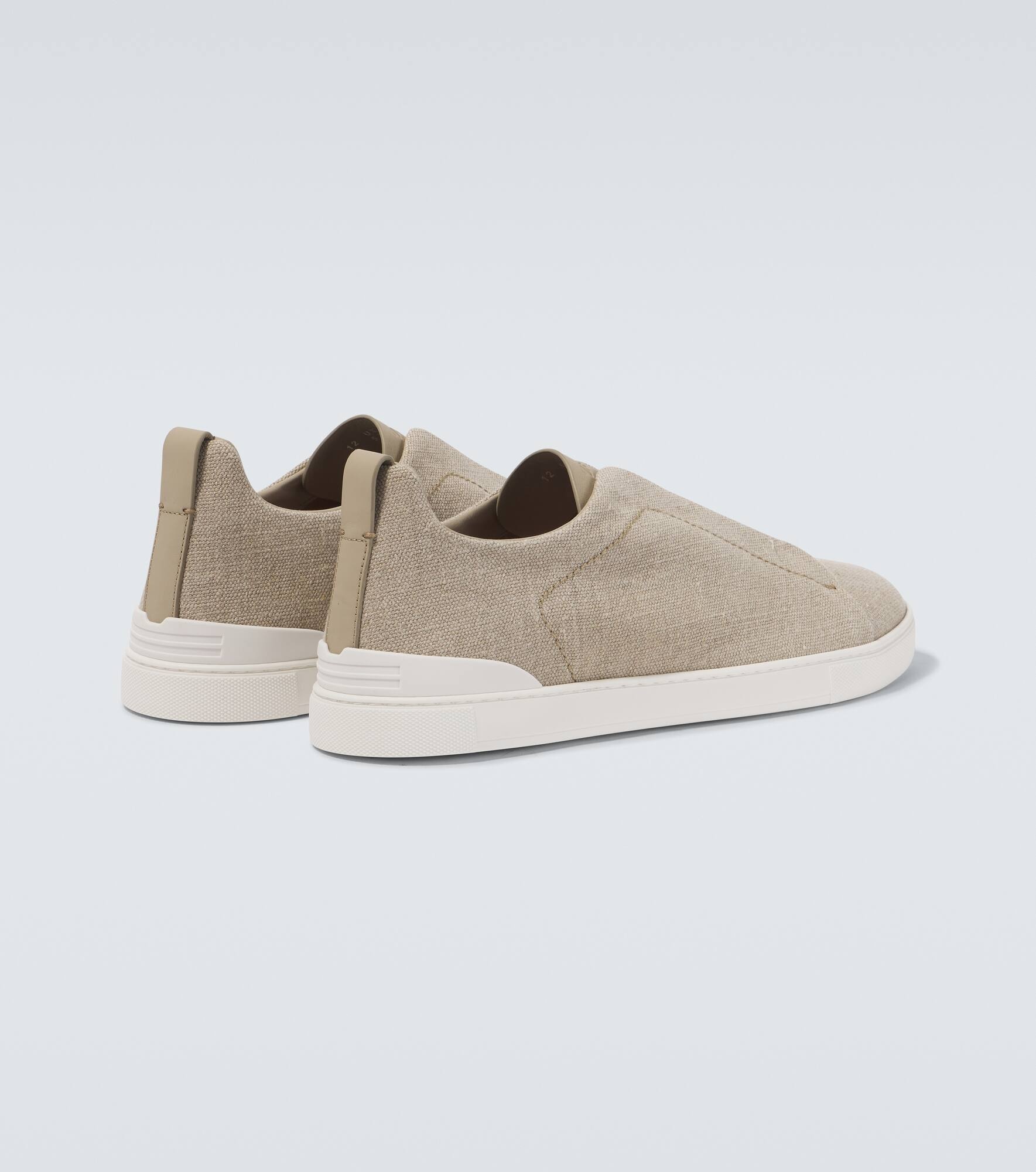 Triple Stitch canvas sneakers - 6