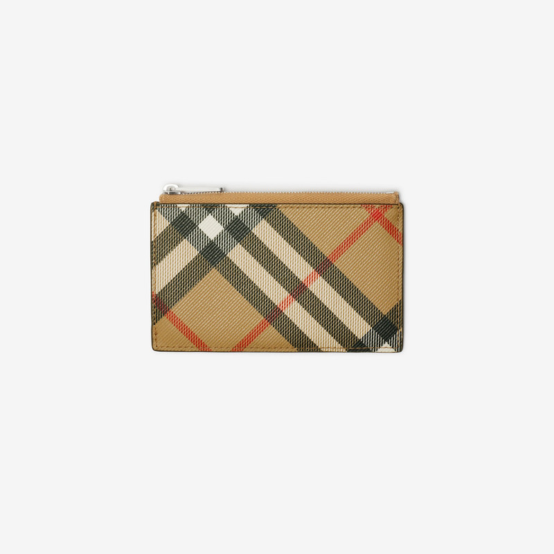 Check Zip Card Case - 1