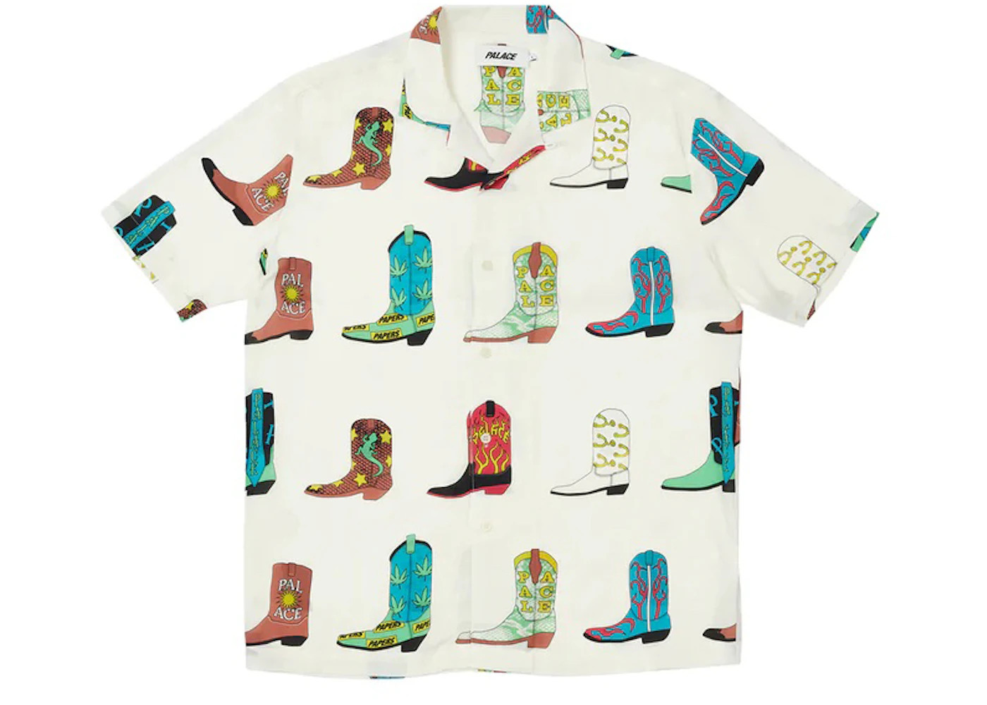 Palace Boots Shirt White - 1