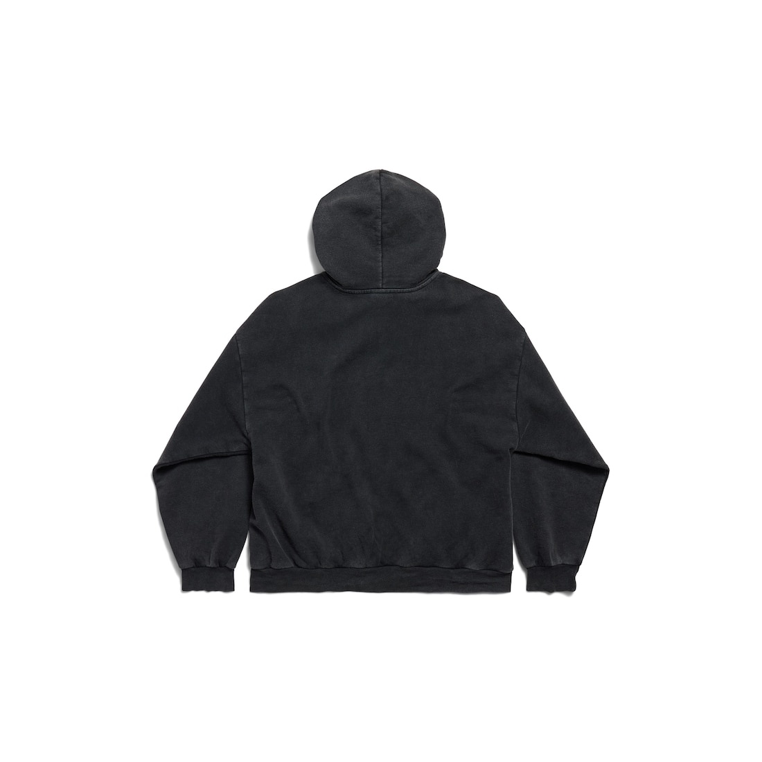 Balenciaga I Puma Hoodie Medium Fit in Black Faded - 2