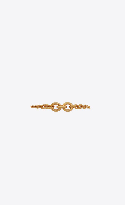 SAINT LAURENT mini graduated chain bracelet outlook