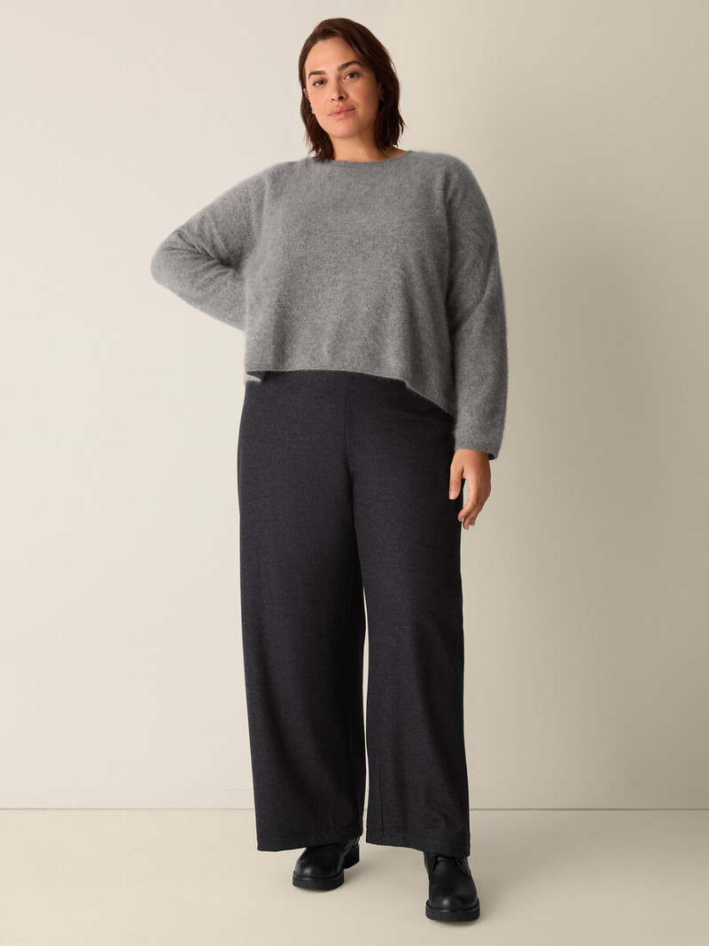 Cashmere Fluff Crew Neck Top 6