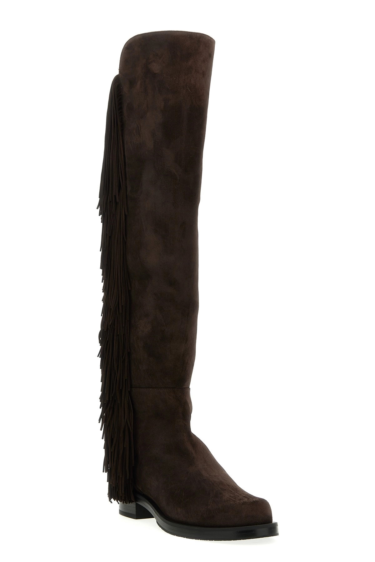 '5050 bold fringe' boots - 2