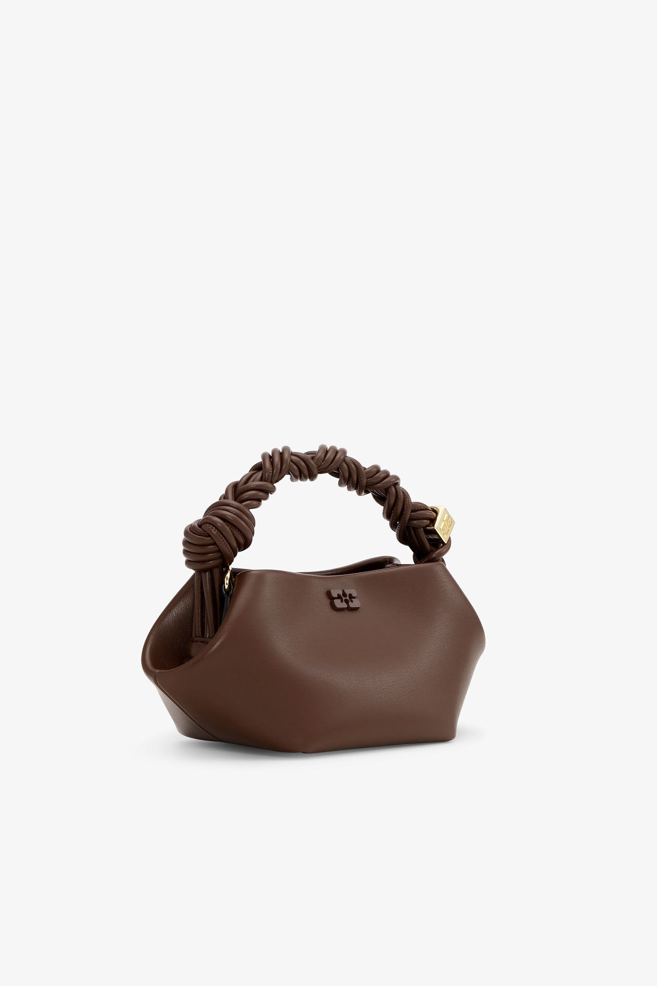 BROWN MINI GANNI BOU BAG - 2