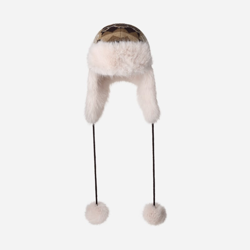 ® Women's Braylee ®Isle Flap Hat in Coffee Grounds Heather 1