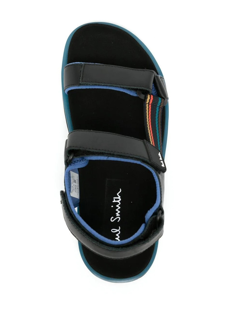 logo-print touch-strap sandals 4